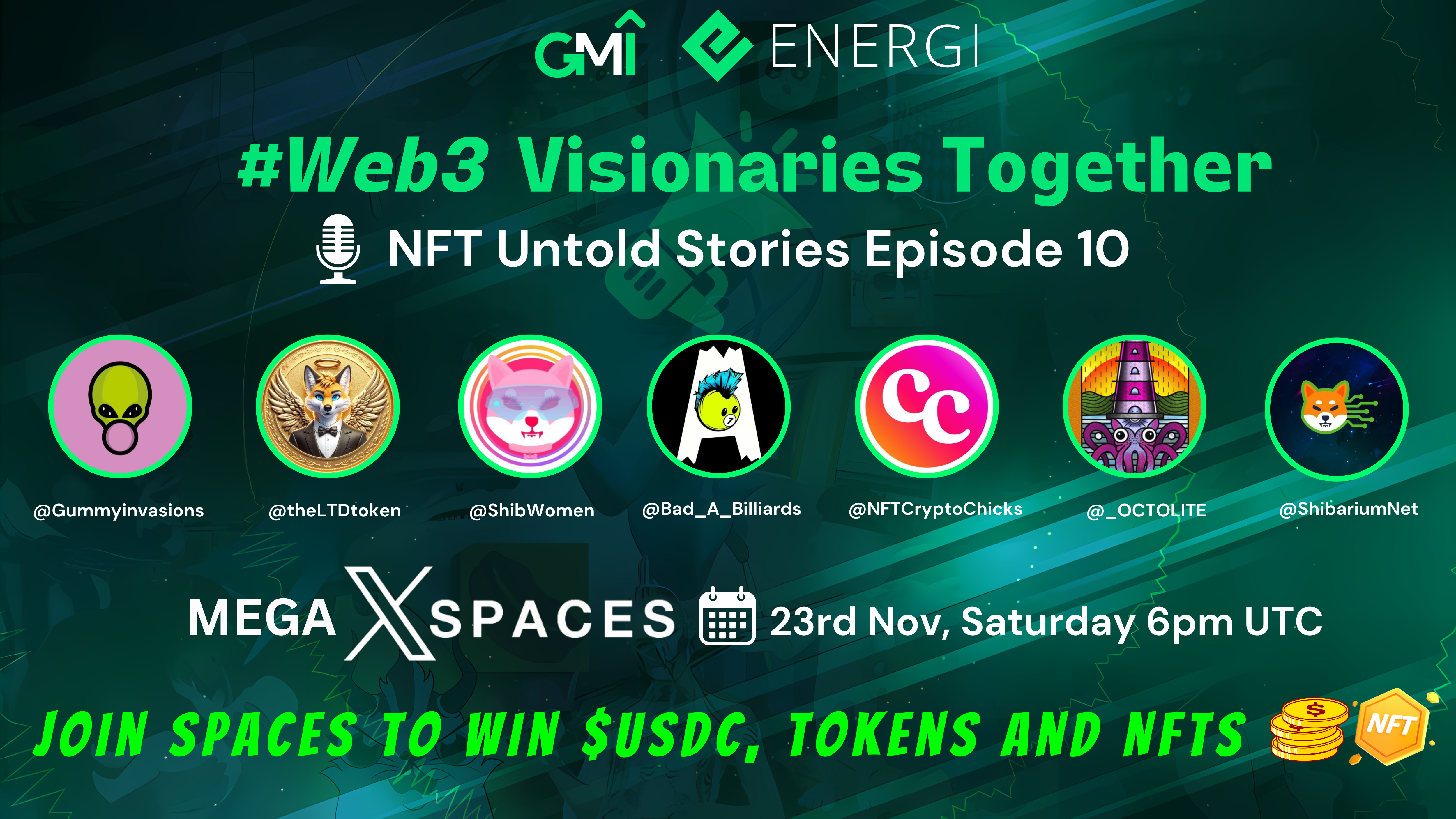 Graphic highlighting Energi Megaspaces Conducted on November 23 2024