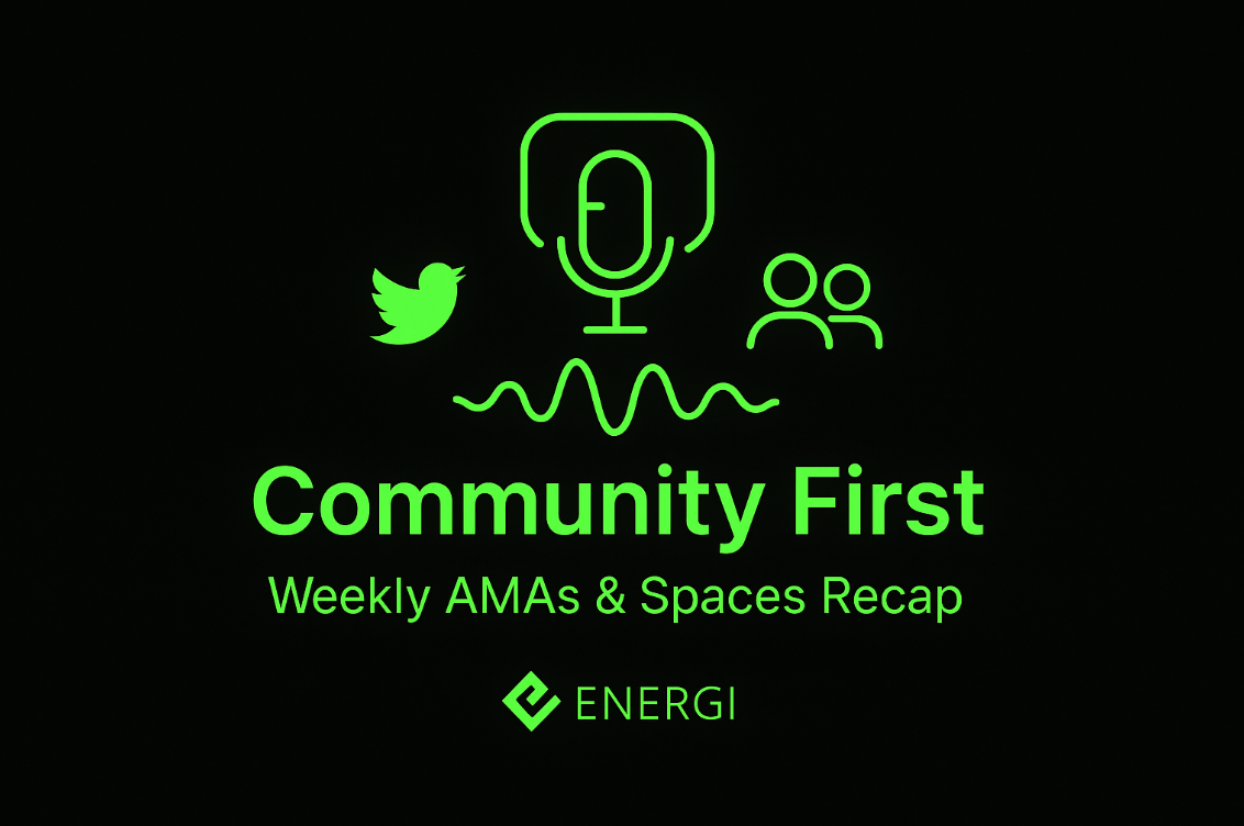 Energi X Spaces December 2025