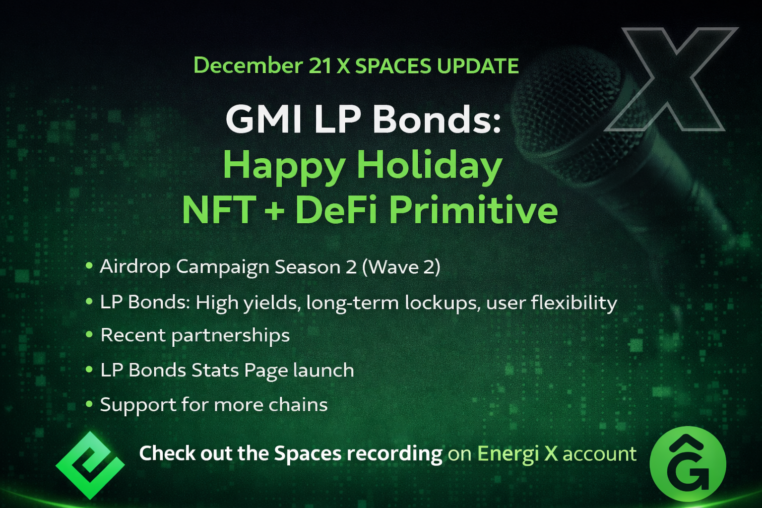 Energi’s X Spaces Recap January 2026