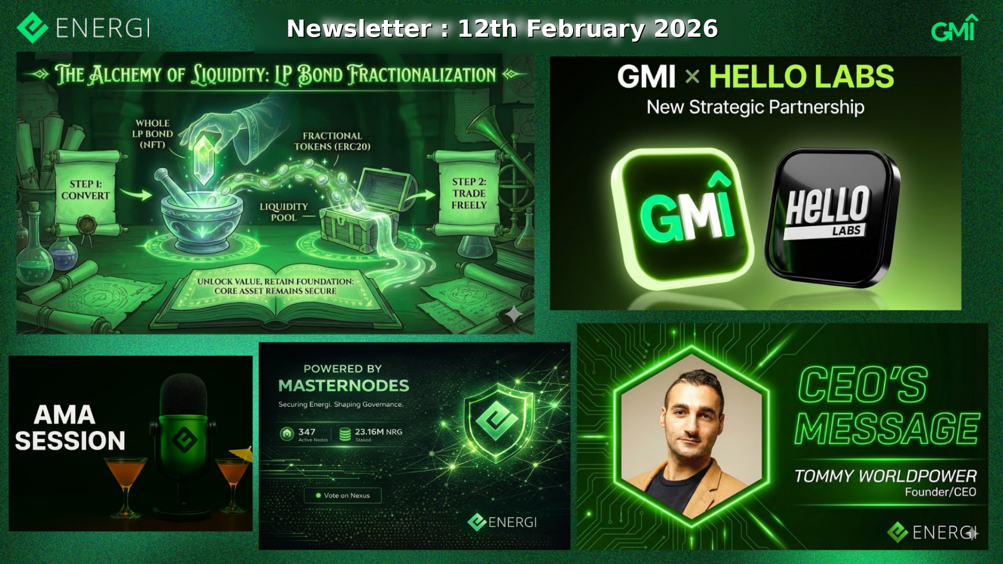 Energi Newsletter - February 2026
